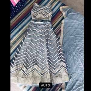 Gotta patti sequin lehenga skirt set